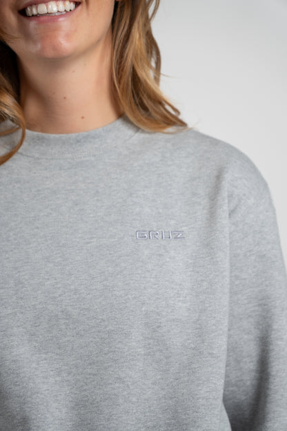 Organic Sweatshirt Women | Heather Grey