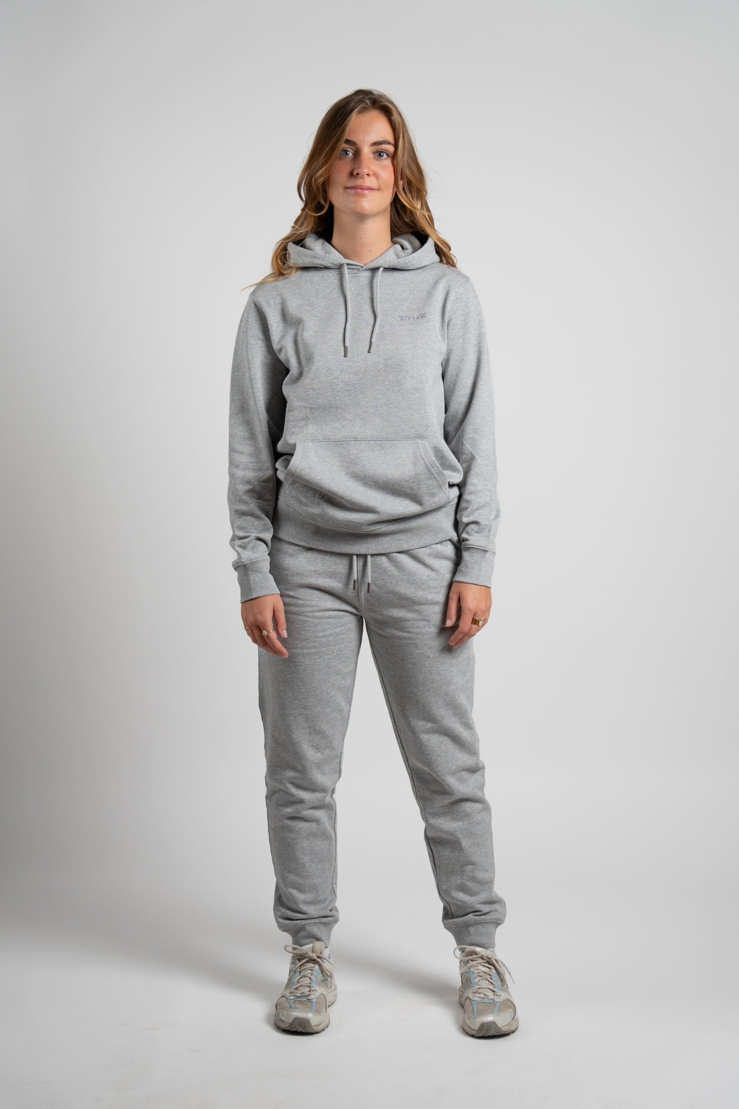 Organic Hoodie Women | Heather Grey