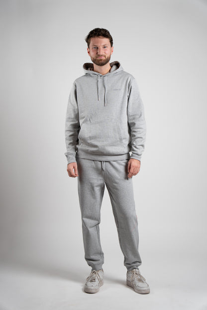 Organic Sweatpants Men | Heather Grey