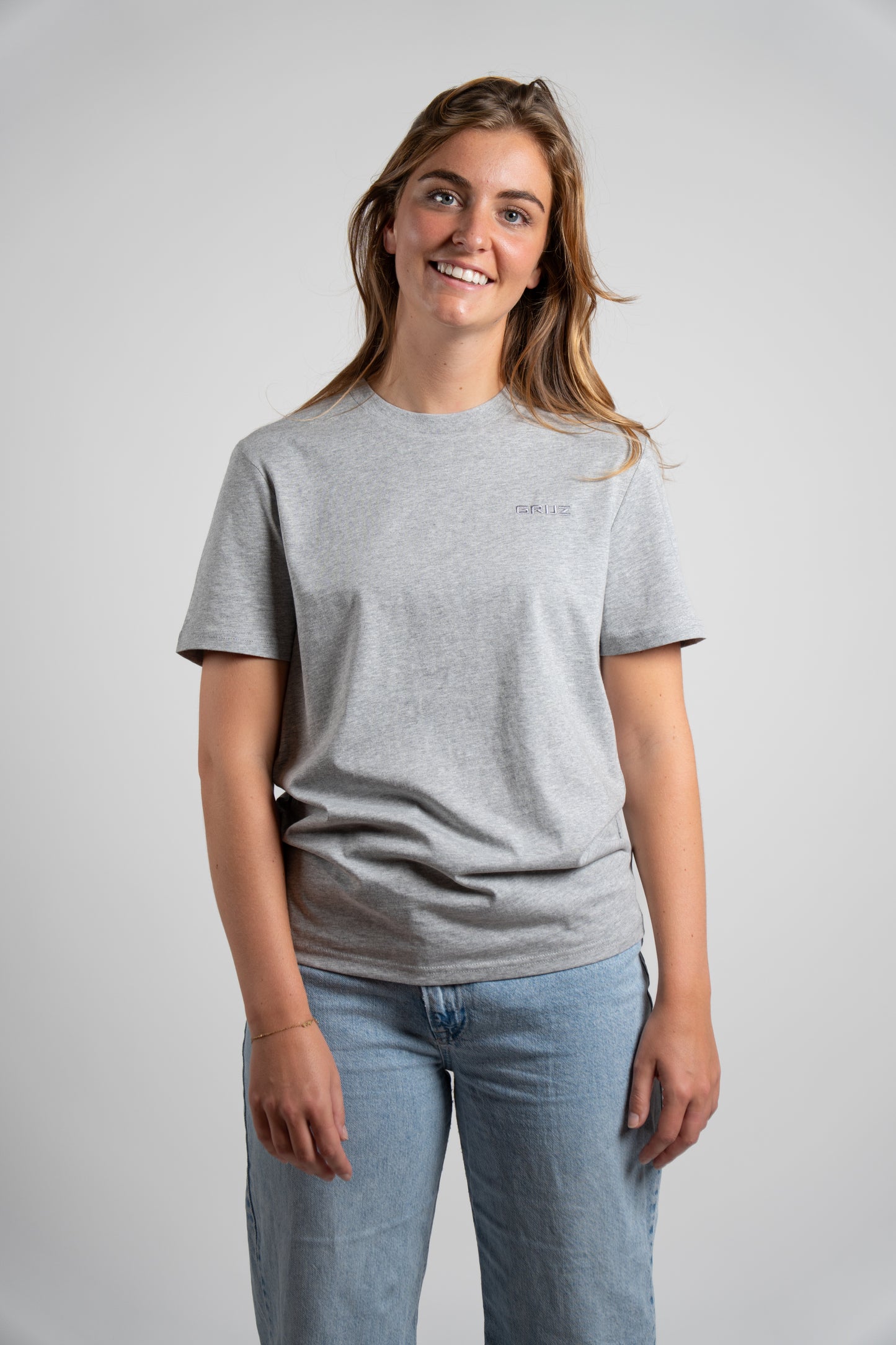 Organic T-shirt Women | Heather Grey