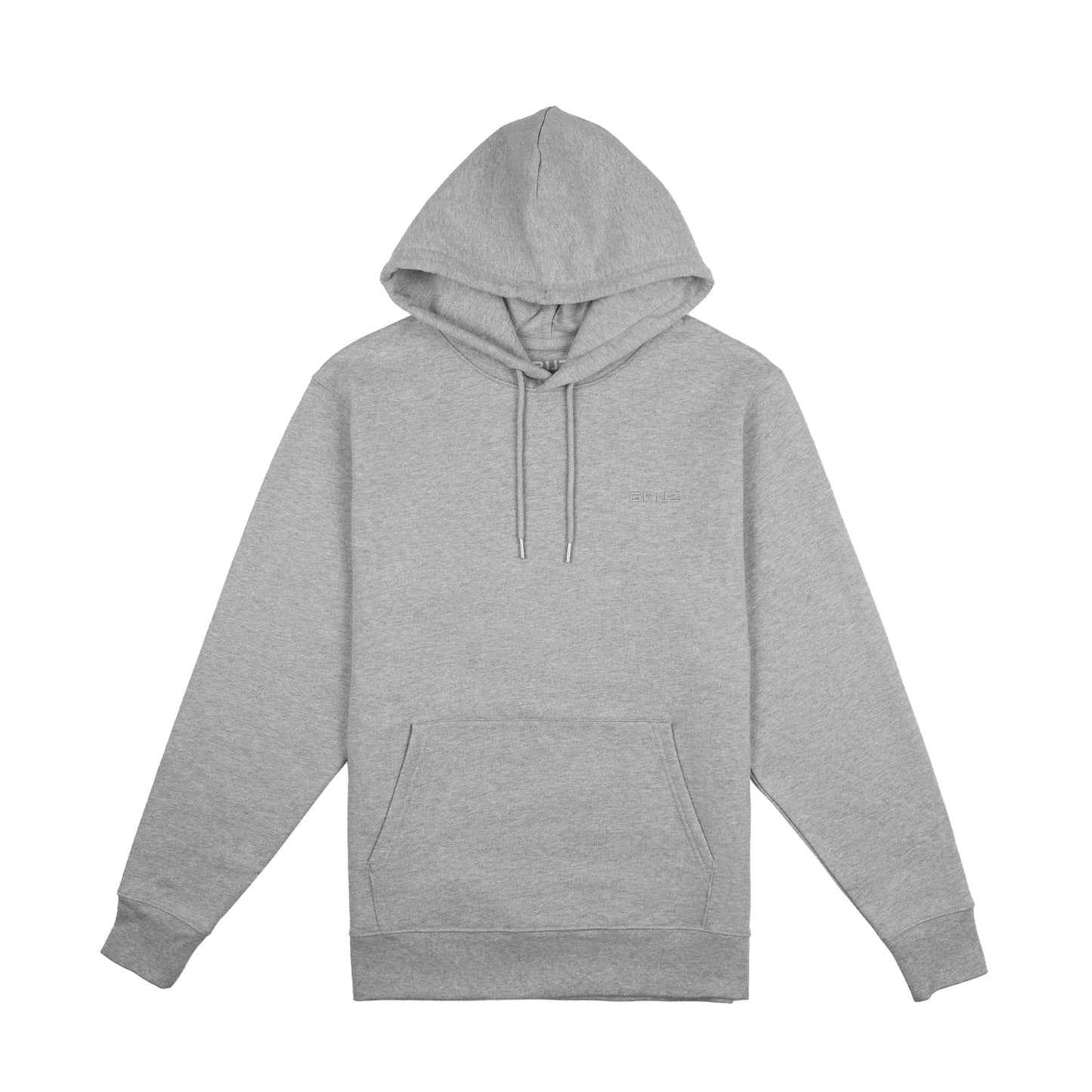 Organic Hoodie Men | Heather Grey