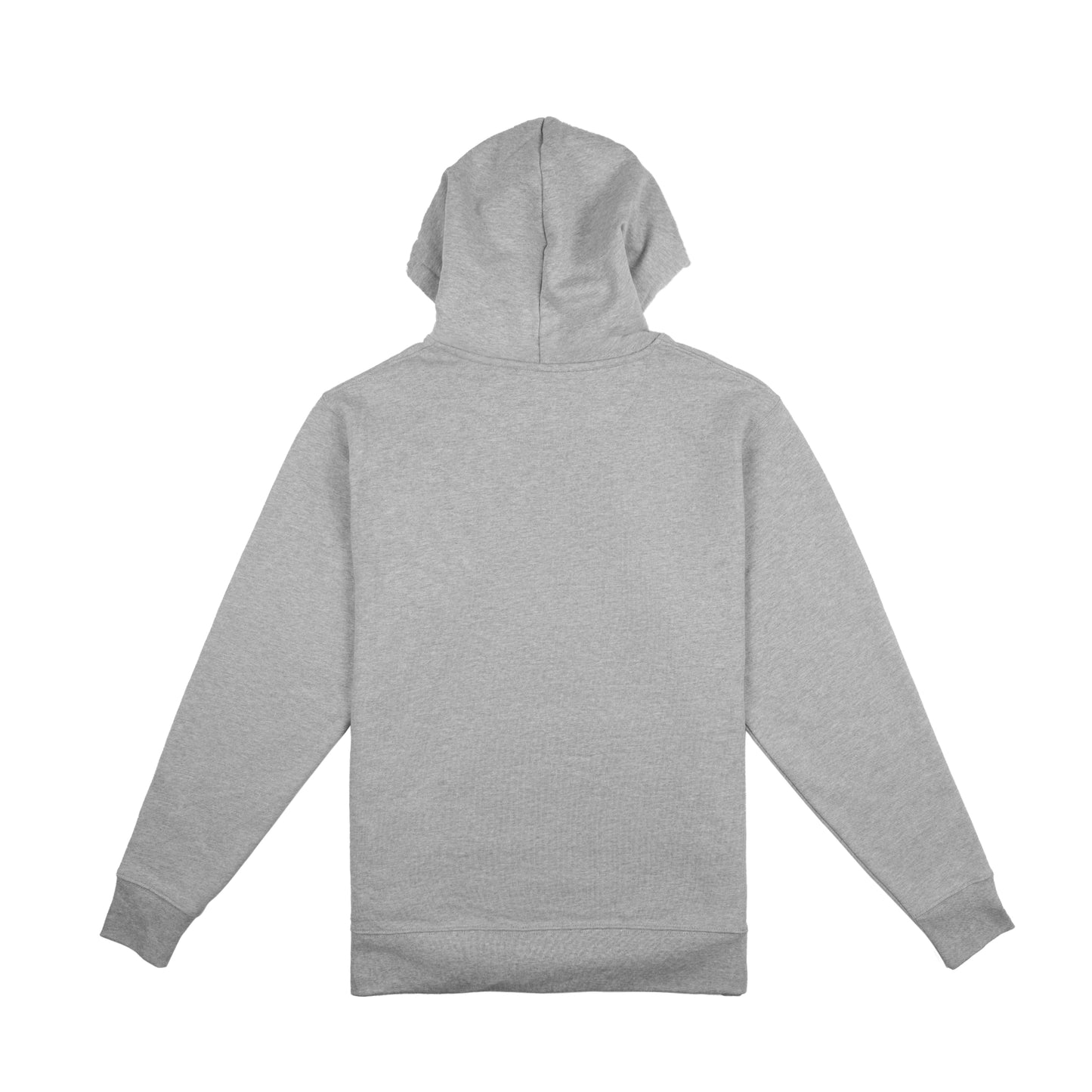Organic Zip Hoodie Men | Heather Grey