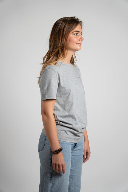 Organic T-shirt Women | Heather Grey
