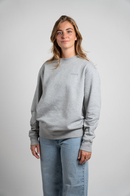 Organic Sweatshirt Women | Heather Grey