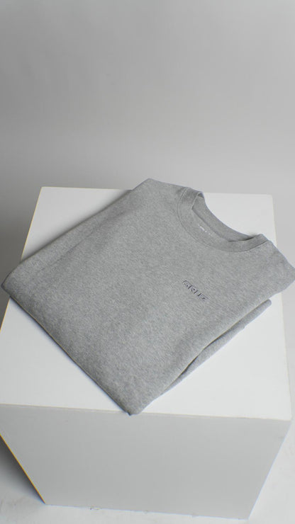 Organic Sweatshirt Men | Heather Grey 