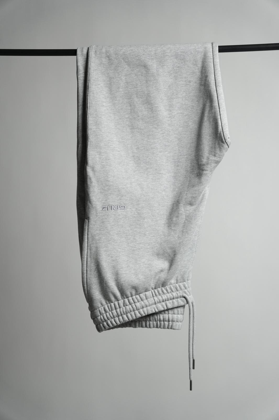 Organic Sweatpants Men | Heather Grey 