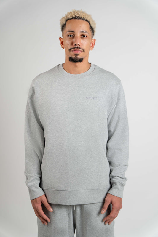 Organic Sweatshirt Men | Heather Grey