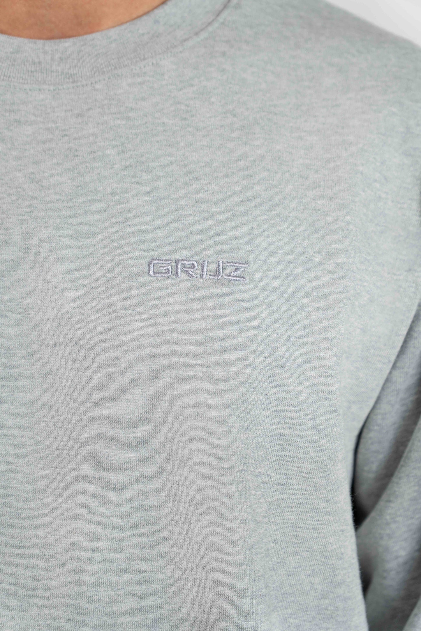 Organic Sweatshirt Men | Heather Grey