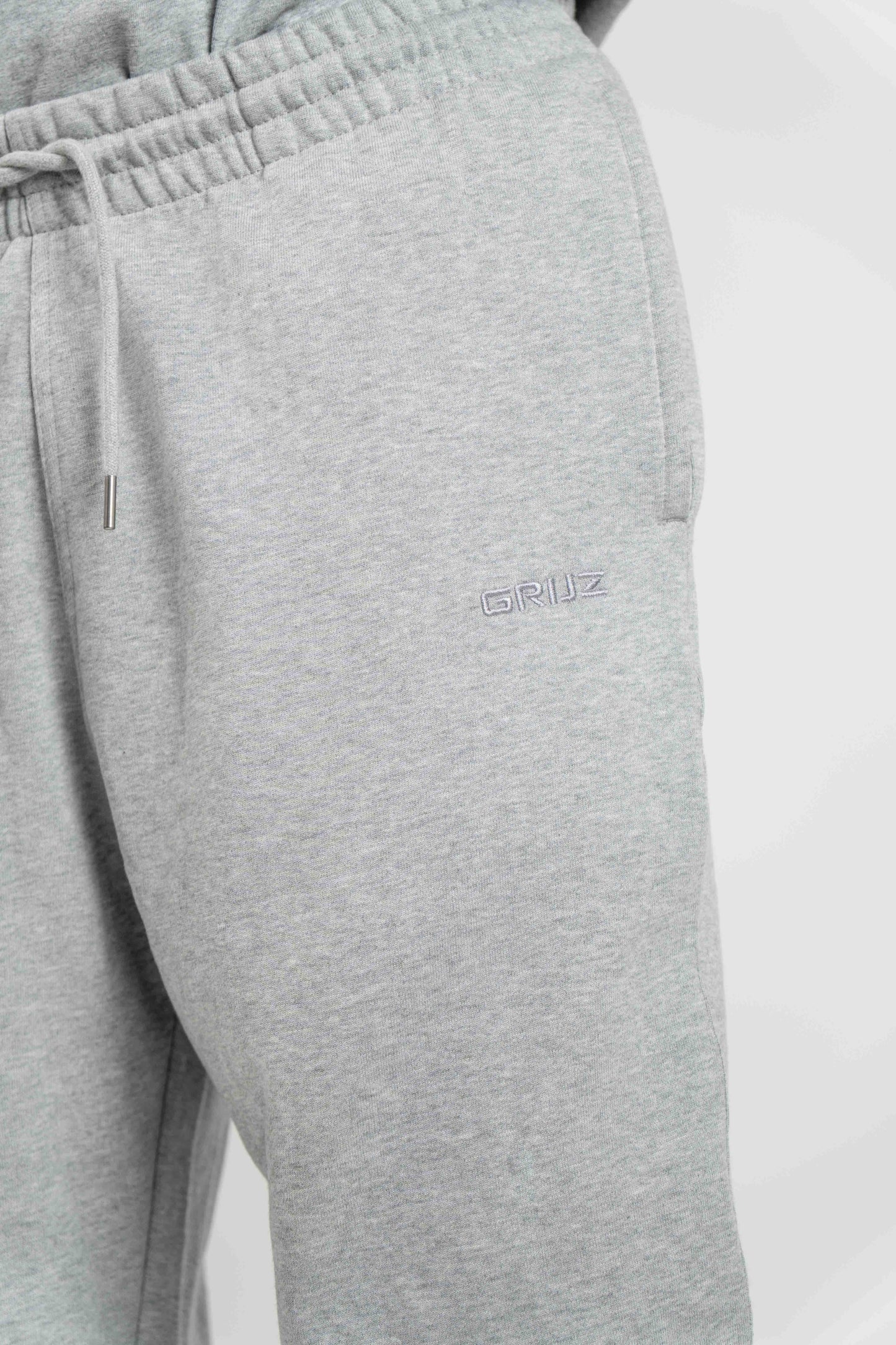 Organic Sweatpants Men | Heather Grey